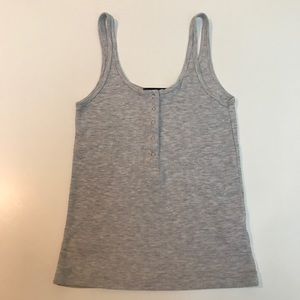Brandy Melville Gray Tank Top One Size